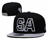 San Antonio Spurs Team Logo Adjustable Hat YD (1),baseball caps,new era cap wholesale,wholesale hats